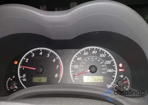 2010 Toyota Corolla Le из США, поврежденный, VIN 2T1BU4EE4AC314086